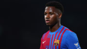 Ansu Fati avec le FC Barcelone