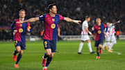 Lewandowski marcou o gol que decidiu o triunfo blaugrana