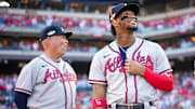 Ronald Acuña Jr. hizo su debut en la MLB en 2018 y afirmó que aprendió mucho de su padre