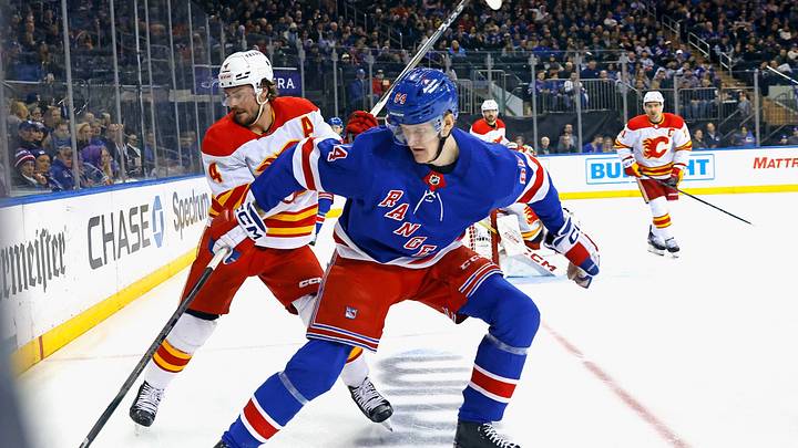 Calgary Flames v New York Rangers