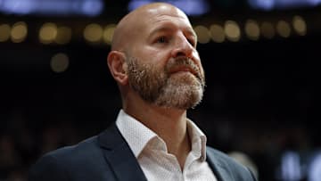 Oct 28, 2022; Portland, Oregon, USA; Portland Trail Blazers general manager Joe Cronin.