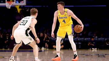 Dalton Knecht fue de más a menos en su primera temporada con los Lakers