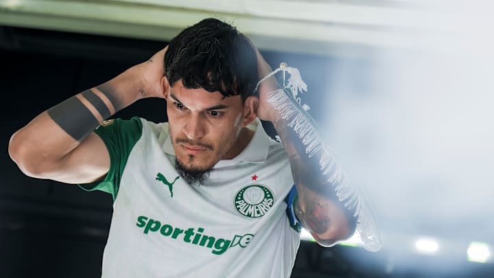 Paraguaio é o capitão da equipe palmeirense Paraguaio é o capitão da equipe palmeirense