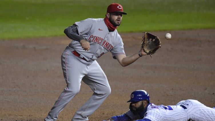 Cincinnati Reds vs. Chicago Cubs Mike Moustakas, Jason Heyward