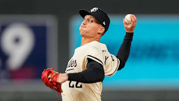 Minnesota Twins pitcher Griffin Jax