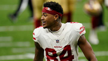 San Francisco 49ers wide receiver Kendrick Bourne (84)
