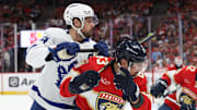 The Maple Leafs are home underdogs against the Panthers in Game 5 on Wednesday night.