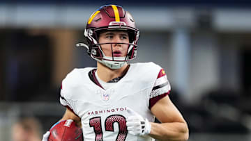 Washington Commanders wide receiver Luke McCaffrey