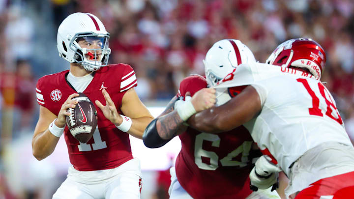 Oklahoma quarterback Jackson Arnold