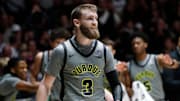 Purdue Boilermakers guard Braden Smith (3) smiles 