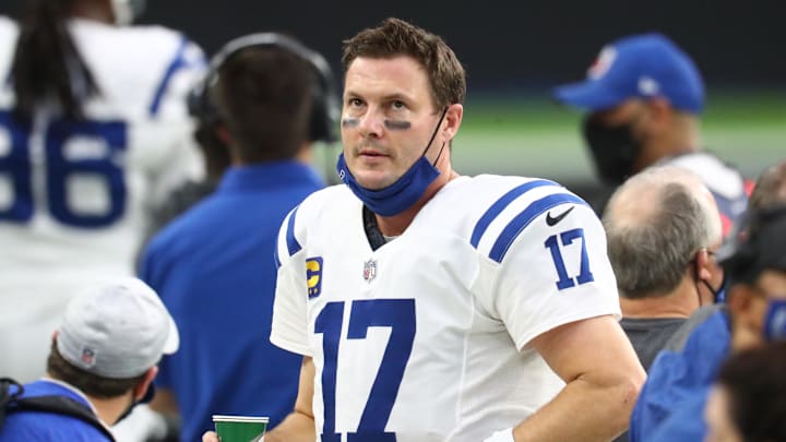 Chargers legend Philip Rivers was signed to the Colts' practice squad on Tuesday afternoon. Chargers legend Philip Rivers was signed to the Colts' practice squad on Tuesday afternoon.