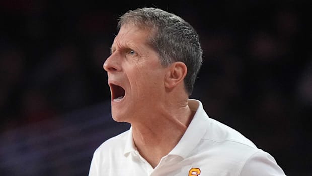 USC Trojans coach Eric Musselman USC baskeball recruit Tajh Ariza Big Ten basketball big ten recruitment college basketball