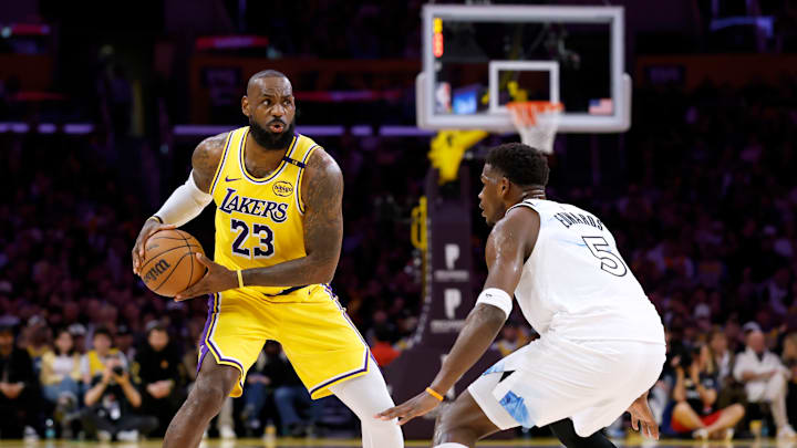 LeBron James two decades' worth of playoff experience, but Anthony Edwards won't be afraid to go against the King