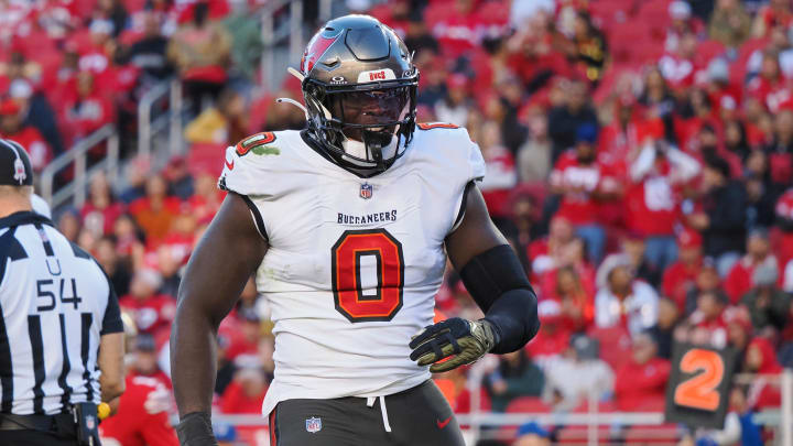 Outside linebacker YaYa Diaby (0) is among the draft success stories for the Bucs in recent years.