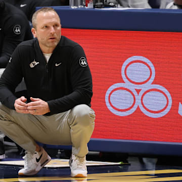 West Virginia University head coach Darian DeVries