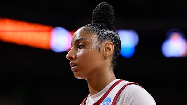 USC Trojans guard JuJu Watkins (12) during the second quarter of an NCAA Tournament game against the UNC Greensboro Spartans