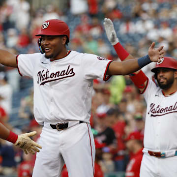 Washington Nationals outfielder James Wood is a great prop target on Thursday.