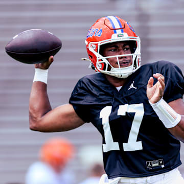 Florida Gators quarterback Tramell Jones Jr. is impressing his teammates in his first fall camp with the program.