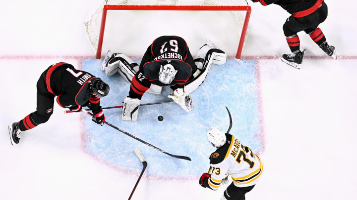 The Bruins have only managed to score three times through the first two games of the series.
