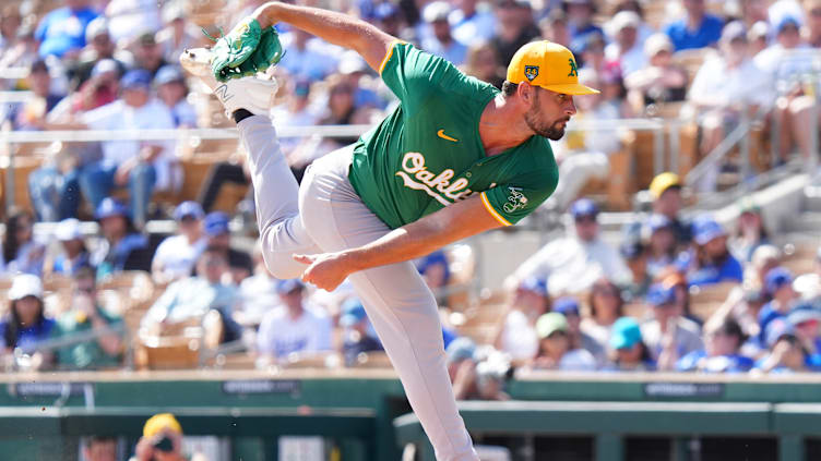 Oakland Athletics v Los Angeles Dodgers