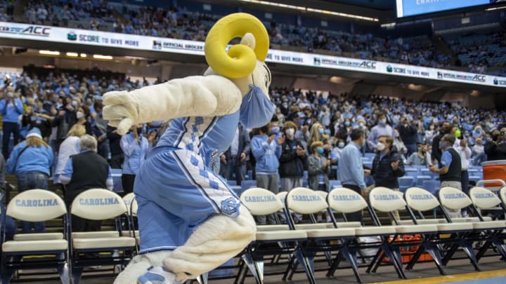 UNC basketball mascot Rameses