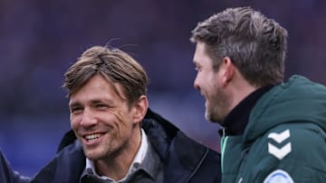 Clemens Fritz und Peter Niemeyer planen den SVW-Kader Clemens Fritz und Peter Niemeyer planen den SVW-Kader