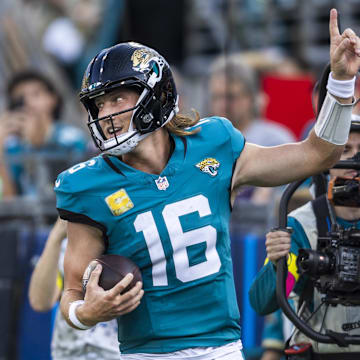 Trevor Lawrence and the Jaguars are road favorites in Arizona.