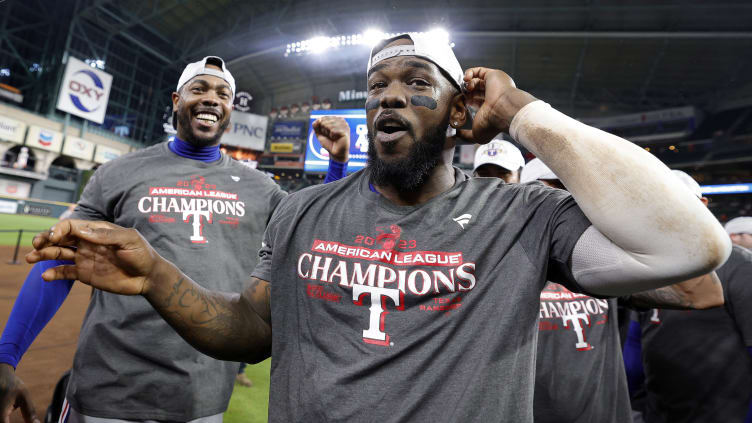 Texas Rangers outfielder Adolis Garcia