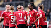 Manchester United are Chelsea's closet challengers in the WSL title race