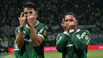 Flaco López e Vitor Roque foram os destaques do Palmeiras nas quartas de final da Libertadores 