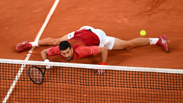 Novak Djokovic at the French Open