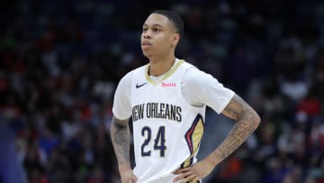 Pelicans guard Jordan Hawkins (pictured) versus Chicago