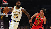 Los Hawks visitan a los Lakers este viernes en la NBA
