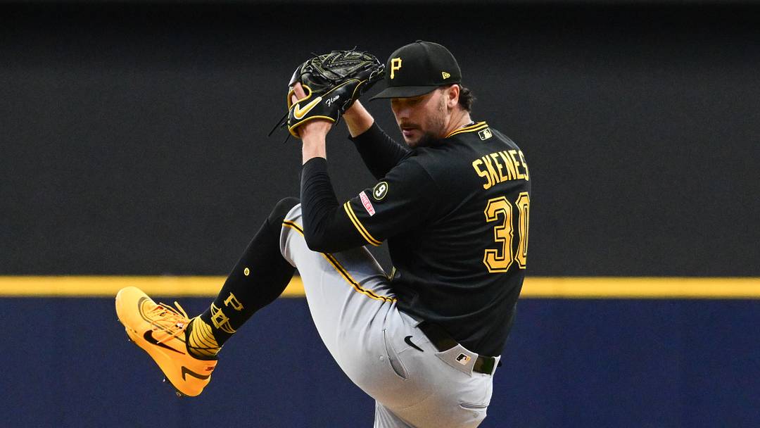 Pittsburgh Pirates starting pitcher Paul Skenes.