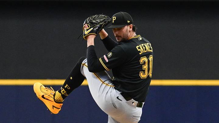 Pittsburgh Pirates starting pitcher Paul Skenes.