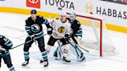 The Sharks and Blackhawks—the two teams with the best odds in this year's lottery—do battle.