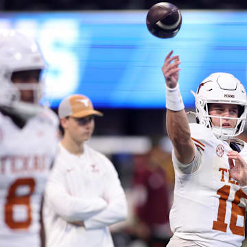 Texas Longhorns quarterback Arch Manning is one of the most intriguing quarterbacks in the country. 