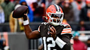 Browns quarterback Shedeur Sanders will make his third career start in Week 14.