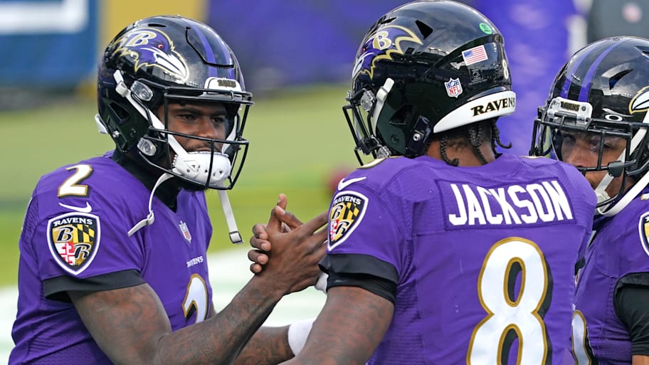 Lamar Jackson, Tyler Huntley