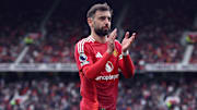 Bruno Fernandes, capitaine de Manchester United. 