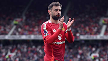 Bruno Fernandes, capitaine de Manchester United. 