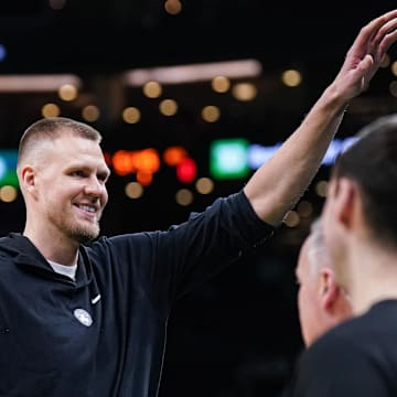 Porzingis spent two seasons with the Celtics and won the 2024 NBA Finals.