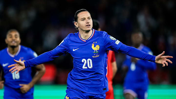 Florian Thauvin a marqué le troisième but des Bleus. Florian Thauvin a marqué le troisième but des Bleus.