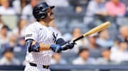 Austin Wells usa el bate "torpedo" en la temporada de 2025 