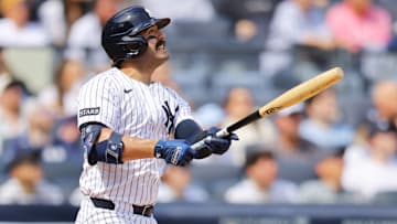 El receptor de los Yankees Austin Wells es uno de los que usa el bate "torpedo"