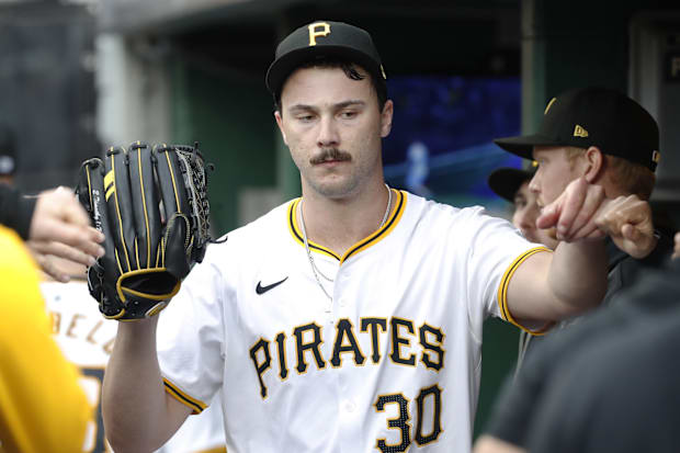 Paul Skenes on May 11 in a start against the Chicago Cubs.