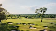 The par-5 "Great Hazard" 7th hole on Philadelphia Cricket Club's Wissahickon golf course. 