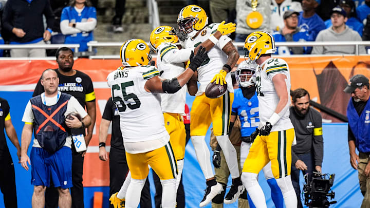 The Packers completed a season sweep of the Lions for the first time since 2020.