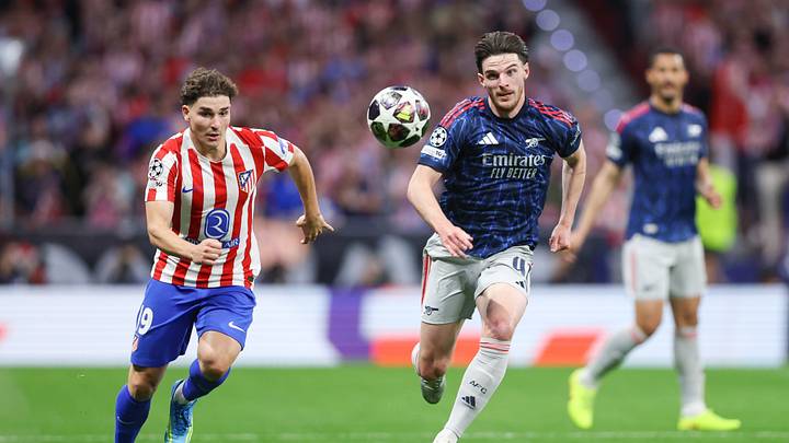 Julián Álvarez e Declan Rice devem estar na Copa do Mundo deste ano defendendo Argentina e Inglaterra, respectivamente