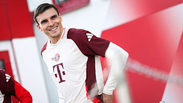 Hatte während seiner bisherigen Bayern-Zeit noch nicht viel zu lachen: Joao Palhinha